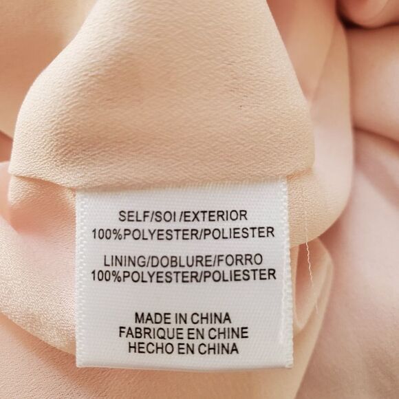 Charles Henry Popover Cami Maxi Dress size Medium in Pink/Gold - Picture 14 of 15